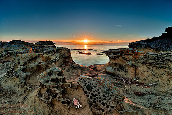 SHALLOW BAY SUNSET